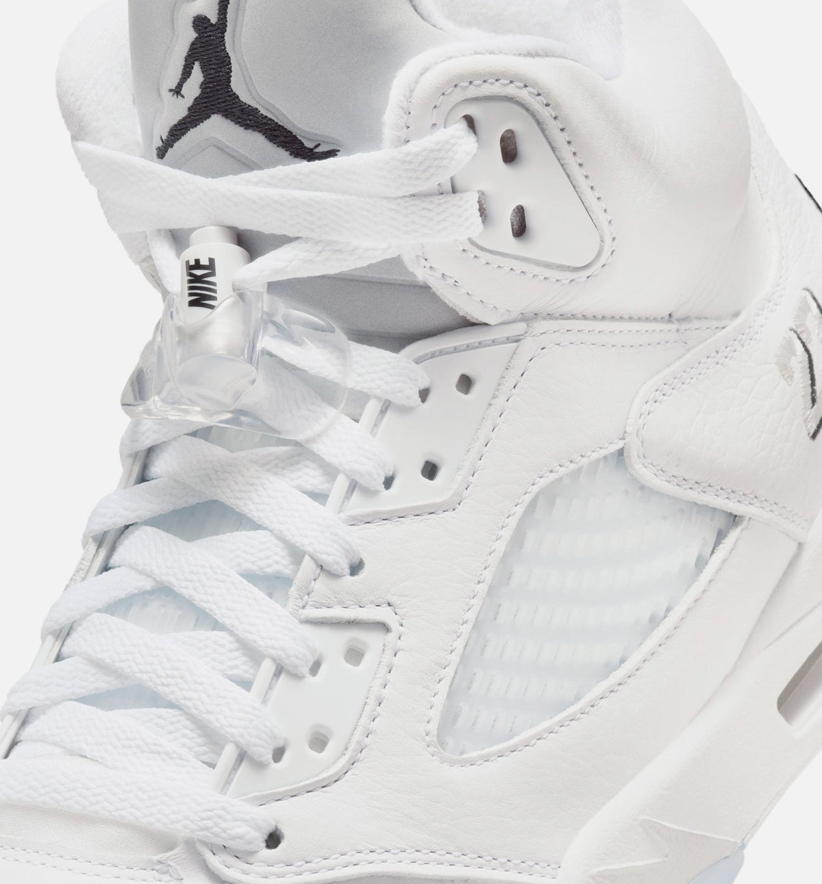 Air Jordan 5 Retro OG "White Metallic" Men's Shoe – White/Metallic Silver/Black