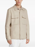 Zegna Oasi Lino overshirt