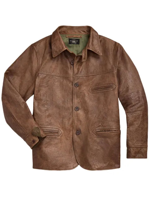 Ralph Lauren RRL Bradley leather jacket