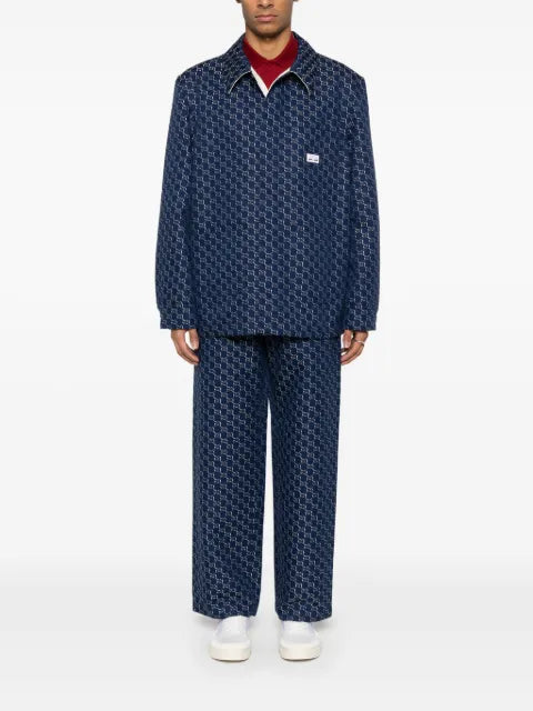 Gucci GG Shadow-jacquard cotton jacket