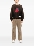 Maison MIHARA YASUHIRO distressed graphic jumper