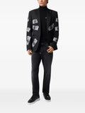 Philipp Plein blazer plein dollars strass