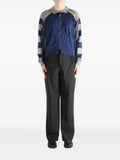 Kiko Kostadinov striped zip-up cardigan