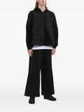 Black Comme Des Garçons zip-up hoodie