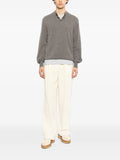 N.Peal half-button cashmere jumper