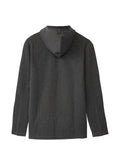 Liam Hodges pinstripe-pattern hoodie