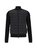 Moncler quilted panelled cardigan