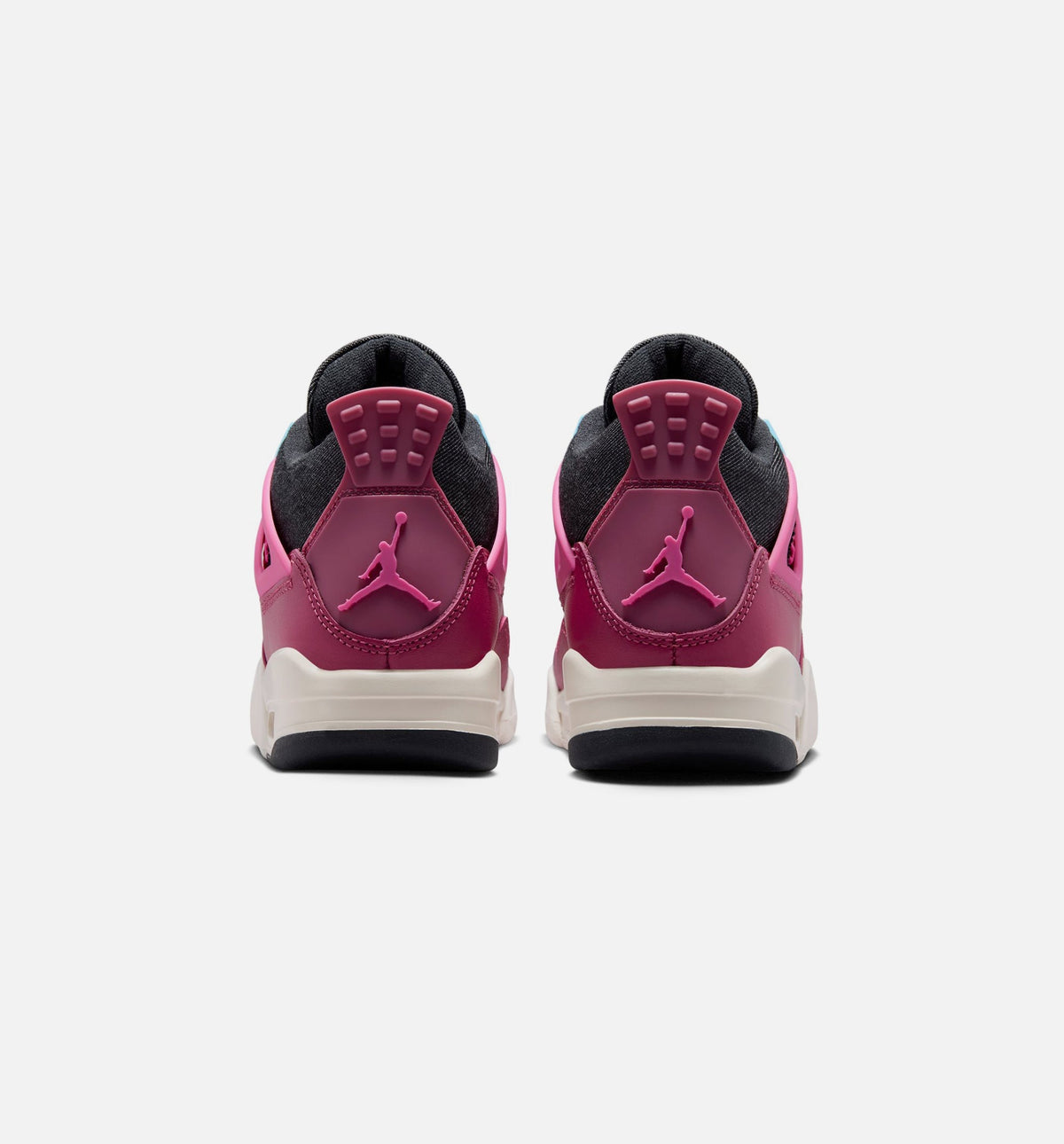 Air Jordan 4 Retro She's a Star Grade School Lifestyle Shoe – Sweet Beet / Desert Pink / Off Noir / Chalk
