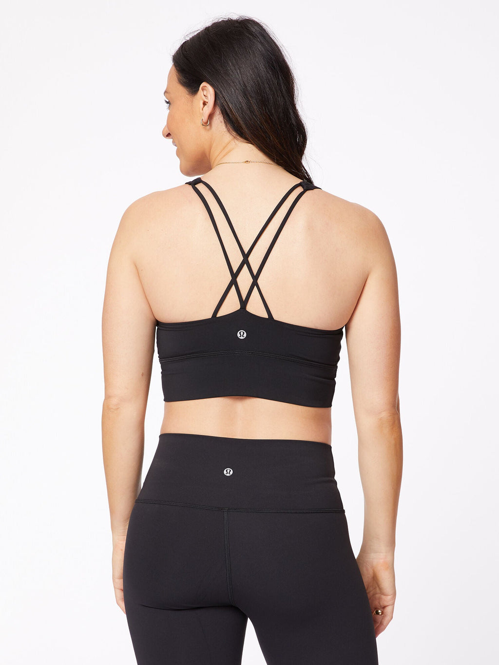 FREE TO BE LONG LINE BRA BLACK