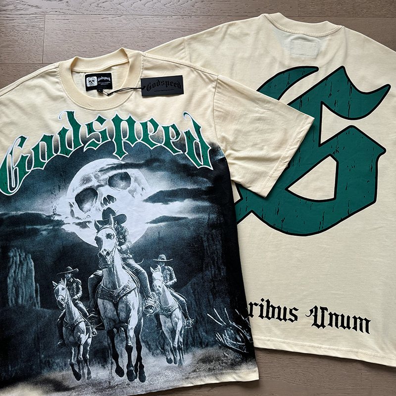 Godspeed E Pluribus Unum Graphic Short-Sleeve T-Shirt