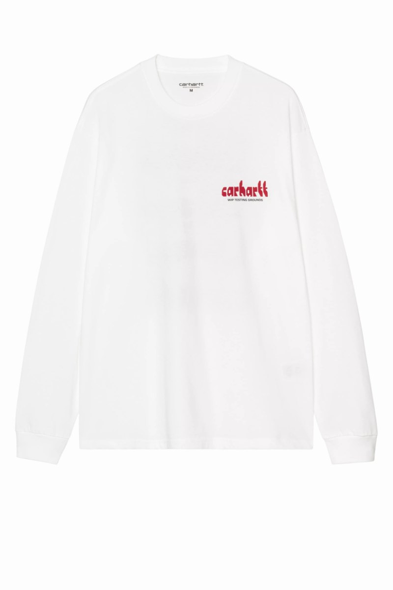 CARHARTT WIP L/S FRAMEWORK T-SHIRT White