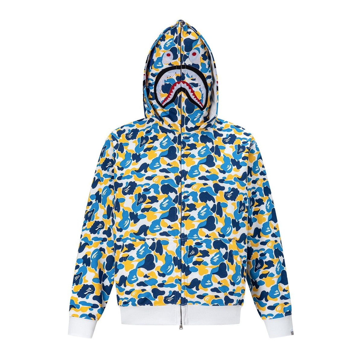 BAPE Shark Camo Full-Zip Hoodie