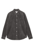 CARHARTT WIP L/S MADISON CORD SHIRT Graphite / Graphite