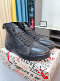 Dolce & Gabbana Dark High-Top Sneakers